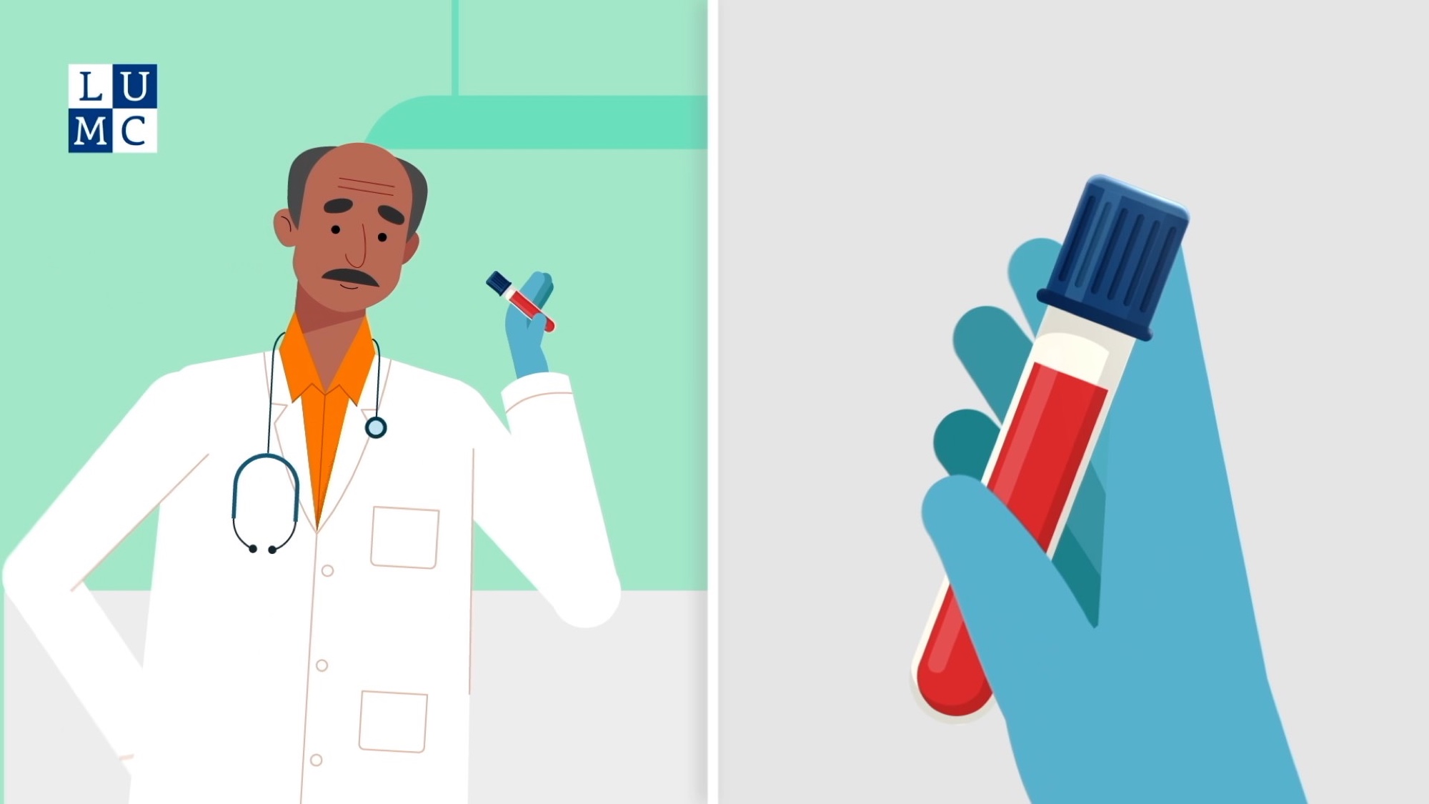 LUMC animatie: donor stamcellen detail