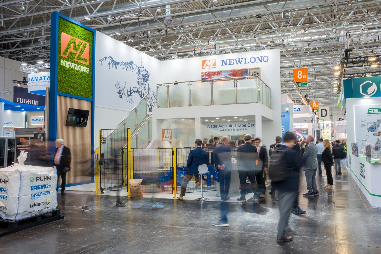 De Newlong-stand op interpack 2026 in Düsseldorf