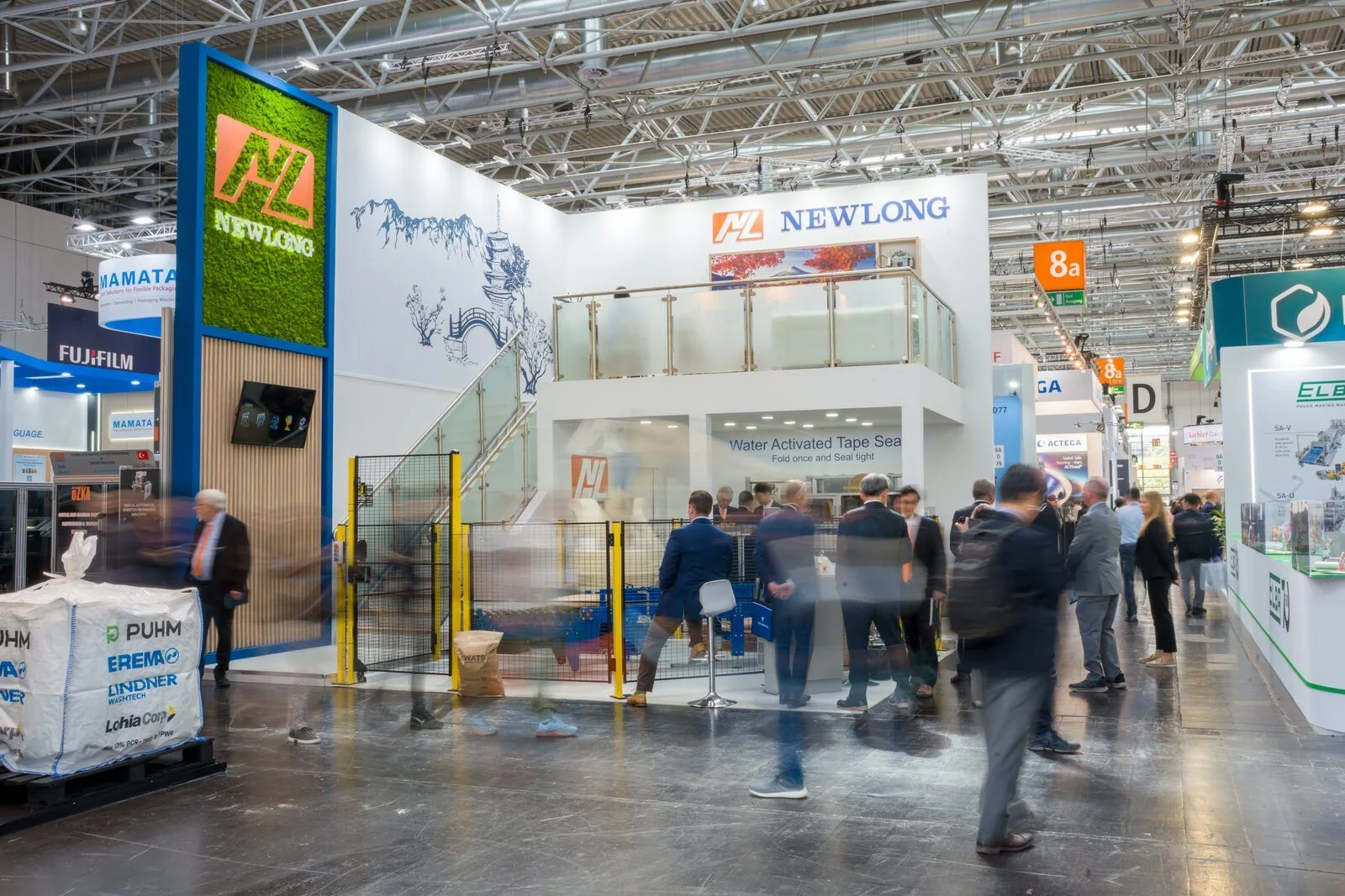 De stand van Newlong op Interpack