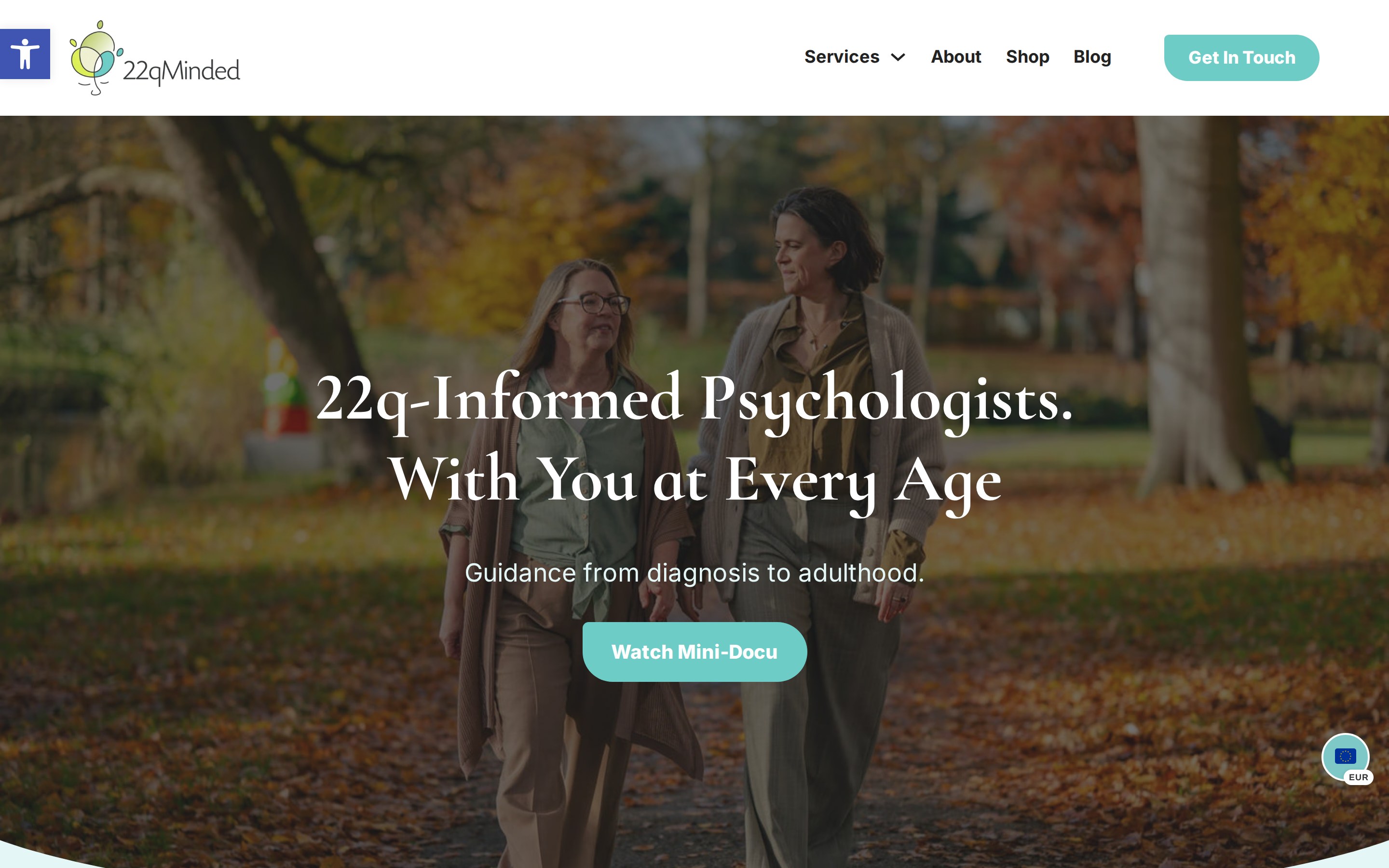Website 22qMinded