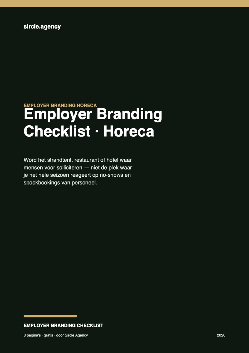 Employer Branding Checklist Horeca, cover